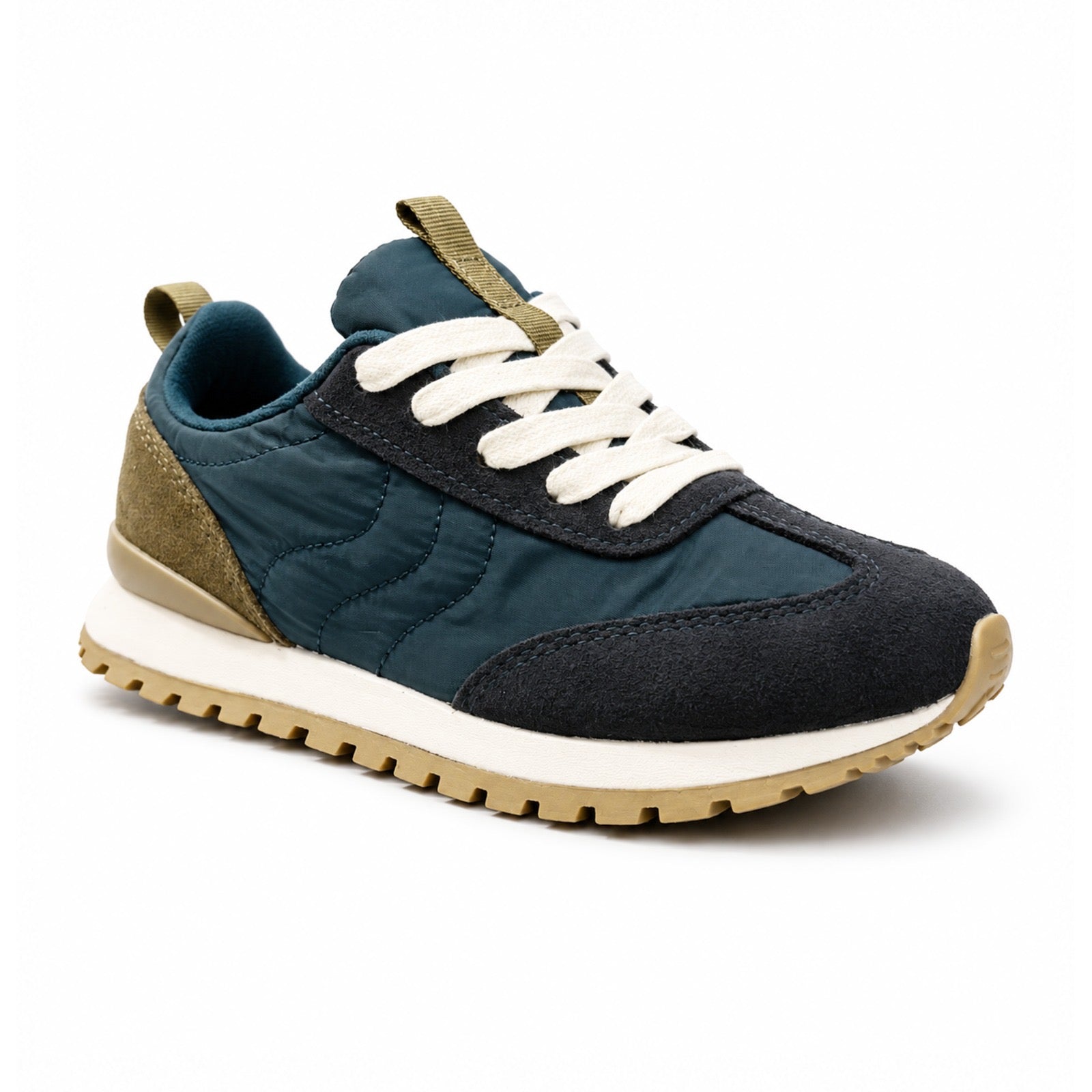 CAT JACK Navy & Olive Casual Sneakers
