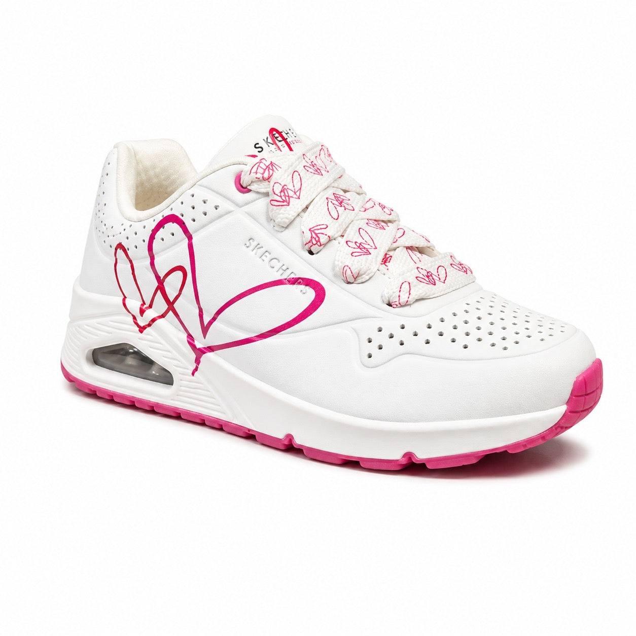 SKECHERS Uno Twin Hearts Sneaker