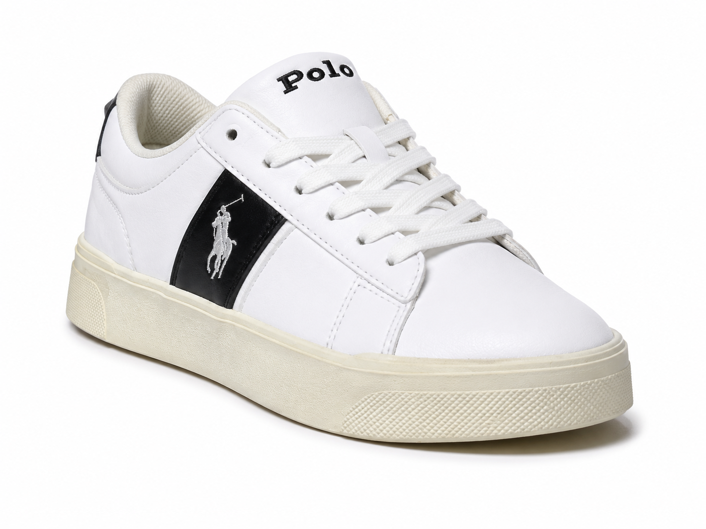 POLO RALPH LAUREN Boys' faux leather sneakers