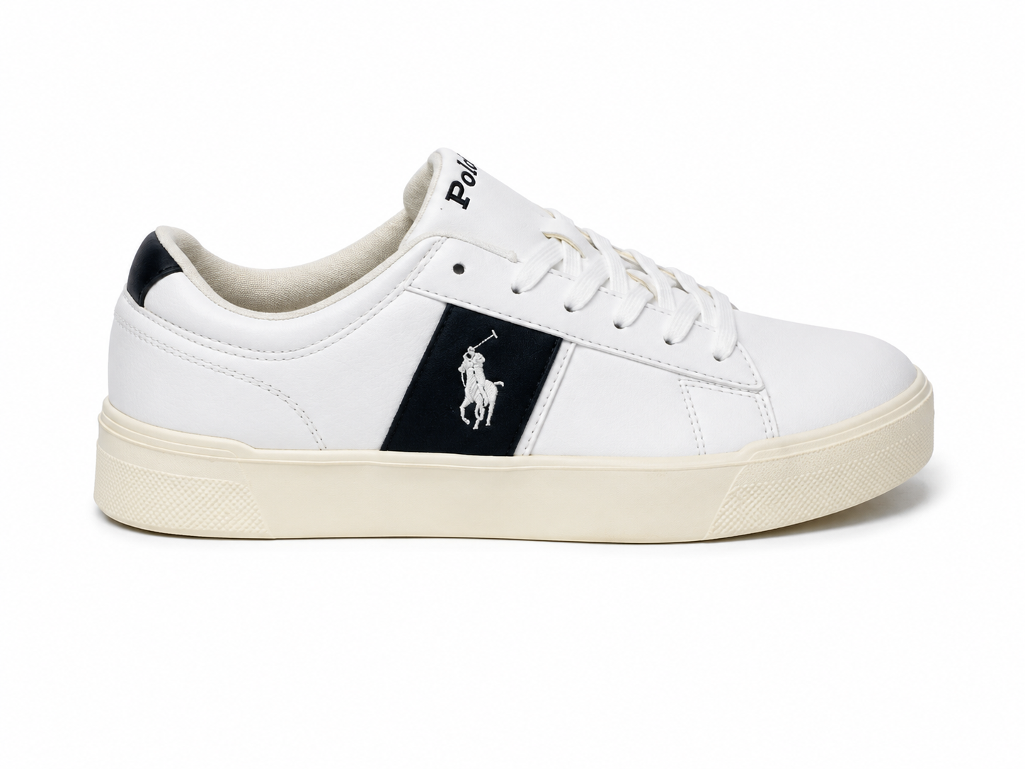 POLO RALPH LAUREN Boys' faux leather sneakers