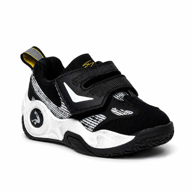 Black & White Active Kids Sneakers